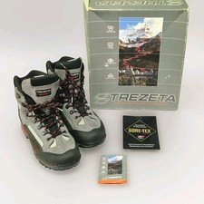 Trezeta Gore-Tex Hiking Boots Size EU 42 Grey Suede Waterproof Walking Shoes Box Heren Laarzen price