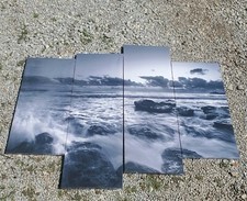 Multi Panel Canvas Ocean Seascape Wall Art Small Meerdelige / forex wanddecoratie price