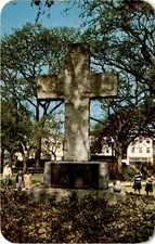 BIENVILLE SQUARE, Mobile, Alabama, Jack Taylor, Dan Jol, Azalea Trail Postcard Dames Jack price