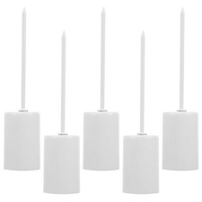 5pcs Christmas Candle Spike Holder Festival Candle Holder Xmas Candle Cup Insert Candle Houder price