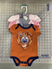 OILERS NHL 3 PIECE BABY ROMPER 0-3 Months Baby romper price