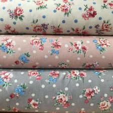 Carlyn Floral Blenders Design 100% Cotton Fabric FQ Craft Quilting Patchwork Blenders price
