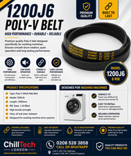 1200J6 Poly-V Belt for Washing Machines 1200mm 6 Rib Drive Belt Washing Machines price
