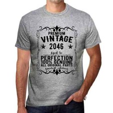 Heren Grafisch T-Shirt Alle originele onderdelen perfect verouderd in 2046 – All Heren Shirt price