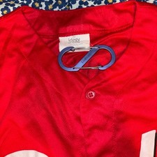 Idegy Cincinnati Reds Baseball Jersey XL Red Black MLB Heren Shirt price