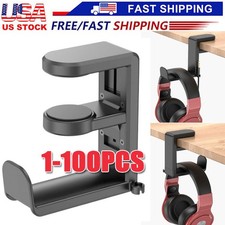 Rotating Headphone Stand Gaming Headset Holder Adjustable Under Desk Hanger LOT Kantoor Jas Rek price