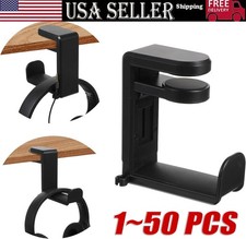 Rotating Headphone Stand Gaming Headset Holder Adjustable Under Desk Hanger Lot Kantoor Jas Rek price