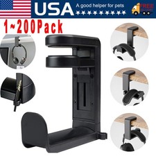 Rotating Headphone Stand Gaming Headset Holder Adjustable Under Desk Hanger Lot Kantoor Jas Rek price