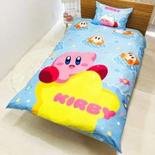 Kirby Star Duvet Cover Set, Warp Star Sleep Waddle Dee Duvet Cover and Pillowcas Bedding Set / Sleep Set price