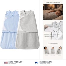 Baby Sleep Sack Swaddle 2 Pack,Swaddles 3-6 Months,3-Way Adjustable Wearable ... Baby Sleep Sack price