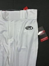 Rawlings Adult Baseball Pants White Medium Athletic Fit Game Pants NWT Heren Broek price