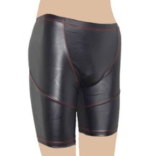 Heren fitness PU leren broek knielang (XXL) Heren Broek price