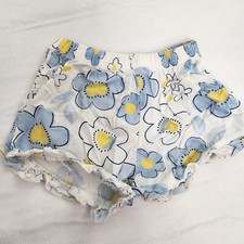 Baby Shorts Flowers Hearts Blue White 6 To 9 Month Bottoms Infant Baby Baby shorts price