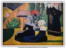 Breton Women with umbrellas mile Bernard Umbrellas price