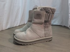 Sorel Newbie warm women's boots in a light grey UK 3 Dameslaarzen price