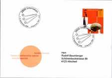 Schweiz Brief SST Interlaken 2006 Unspunnenfest Alphörner Lakens price