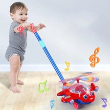 Baby Walker Toy Hand Push Toddler Toy Plane Car Toy Push along Walking Toy for K Loopstoeltje price