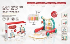 Pedal Piano Baby Walker 3-in-1 – Baby Walker, Fitness Frame & Piano Play Mat 6M+ Loopstoeltje price