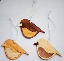 3 BIRDS 2D (Flat) Wooden HANGING Decor Sweet Gift Items Cadeauartikelen price