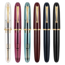 Jinhao 9019 Heartbeat Nib F/0.5mm M/0.7mm Fountain Pen practicing Gift Pupil #ZH Fountain Pen price