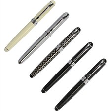 Vintage Jinhao X750 Metal Fountain Pen Fine 18K F Nib 0.5mm Writing Office Gift Fountain Pen price