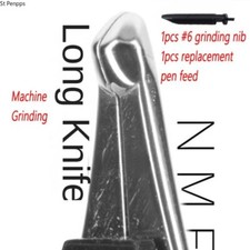 1pcs Machine Grinding Fountain Pen #6 35mm Nib And 1Pcs Pen Feeds Fountain Pen price