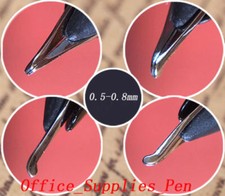 4Pcs Fountain Pen Nibs 0.5-0.8mm Bent Nib For Yong Sheng 618 601 613 Fountain Pen price