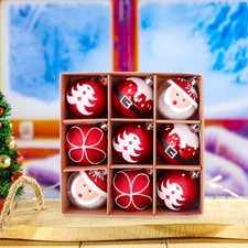 9x Christmas Ornaments Balls Christmas Mini Balls Ornaments for Themed Party Kerstdecoraties en accessoires price