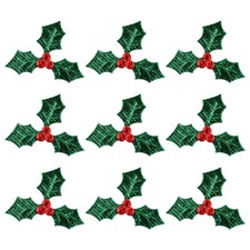 100 Pcs Christmas Ornaments Pendants Man Artificial Xmas Holly Trim Kerstdecoraties en accessoires price
