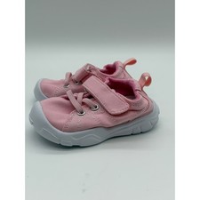 Pink Canvas Hook and Loop Sneakers Kids Toddler Casual Walking Shoes 5 Unisex kinderschoenen voor eerste stapjes en lopen price