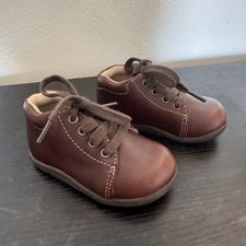 Toddler Baby Stride Rite SRT Elliot Shoes Brown Leather Size 4M Walking Shoes Unisex kinderschoenen voor eerste stapjes en lopen price