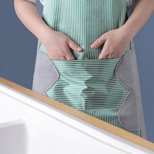 Striped Kitchen Apron Smock for Cooking Adult Unisex Waterproof Adjustable Keukenschort price