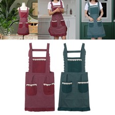 Breathable Kitchen Apron Barista Apron with Pockets for Farmhouse Barbecue Keukenschort price