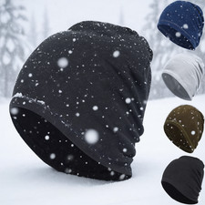 Winter Warm Skull Cap Fleece Beanie Hat Windproof Skiing Outdoor Tactical Warm Bere & Kep (Outdoor) price