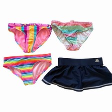 Kids Girls Swimwear Swimsuits Bathing Suit 3 Bottom ONLY size 5 + 1 Swim Skirt Meisjes strandkleding price