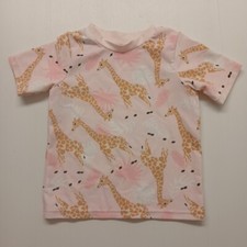 Girls Swimwear  Rash Top size 0 Cute Giraffe Design Excellent Condition Meisjes strandkleding price