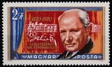 Hongarije postfris 1970 MNH 2583 - Muziek / Franz Lehar Muziek price