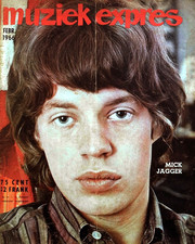 MUZIEK EXPRES MAGAZINE FEB 1966 ROLLING STONES COVER . BEATLES THE WHO YARDBIRDS Muziek price