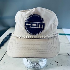 Vintage C.C. Mangum CCM Contractors Cap Hat Raleigh NC North Carolina Fred Smith Herenhoeden price