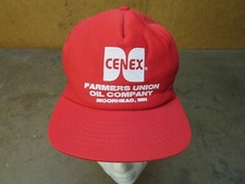 Vintage Cenex Farmers Union Oil Co. Moorhead MN snapback hat trucker Mesh cap Herenhoeden price