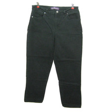 GLORIA VANDERBILT Women's (Size 12 32x28) Black Jeans Denim Pants 5 Pockets Bayan Jeans / Kot Pantolon price