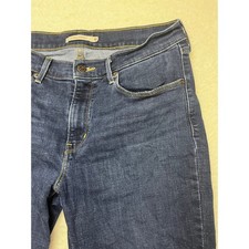 Levi's Jeans Women 10 Dark Blue Classic Straight Leg Denim Pants W30 L28 Bayan Jeans / Kot Pantolon price