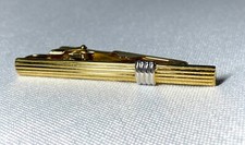 Auth beautiful Dior Tie Clip Stripe Line Vintage Long Antique Bar pin Dasspeld price