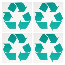5 Pcs Recycling Labels Recycle Stickers for Trash Bins Sign Decal Trash Bins price