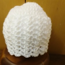 Newborn baby beanie hat white  0-6 months Baby Beresi price
