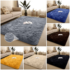 Large Shaggy Fluffy Rugs Anti-Slip Super Soft Mat Living Room Bedroom Carpet Rug Woonkamerkleed price