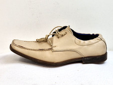 Kenzo Men’s Leather Shoes UK 8 EU 42 Beige Smart Casual Lace Up Designer Casual herenschoenen price