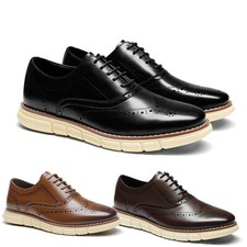 Men's Dress Sneakers Casual Oxford Formal Lightweight Shoes US Wide Size 6.5-15 Casual herenschoenen price