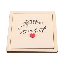 Sonogram Picture Frame: Baby Wooden Sonogram Photo Frame Keepsake, 4.25x4.25" Schilderij- & fotolijsten price