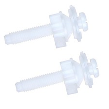 2 Pieces Toilet Seat Screws Replacement Accessories for Mount Toilet Seat Toiletbril price